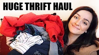 ☆ MASSIVE THRIFT STORE TRY-ON HAUL 2018 ☆