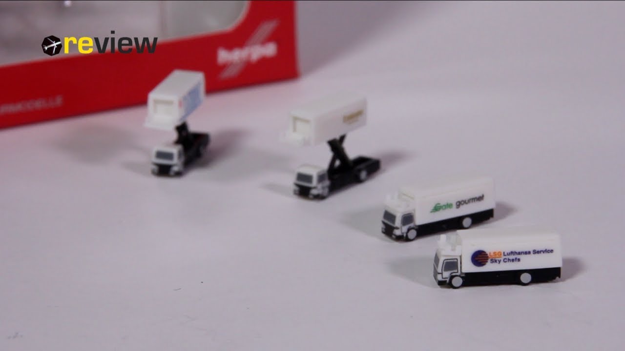 Catering Vehicles Herpa Scenix Series | Review #261 - YouTube