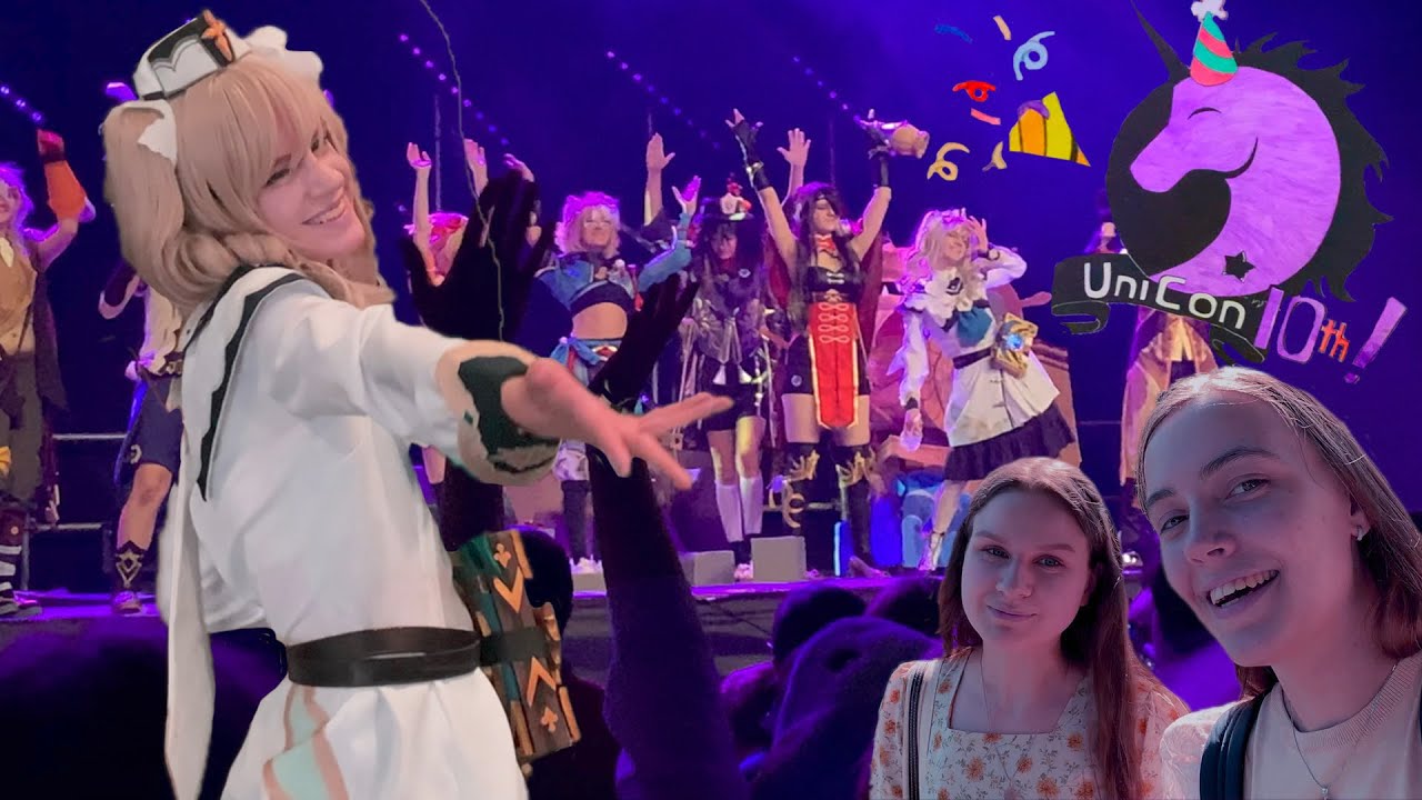 Аниме фестиваль 👩🏻‍🎤 | Геншин косплей 🧝🏻‍♀️ | Unikon 2022 🧚🏼‍♀️