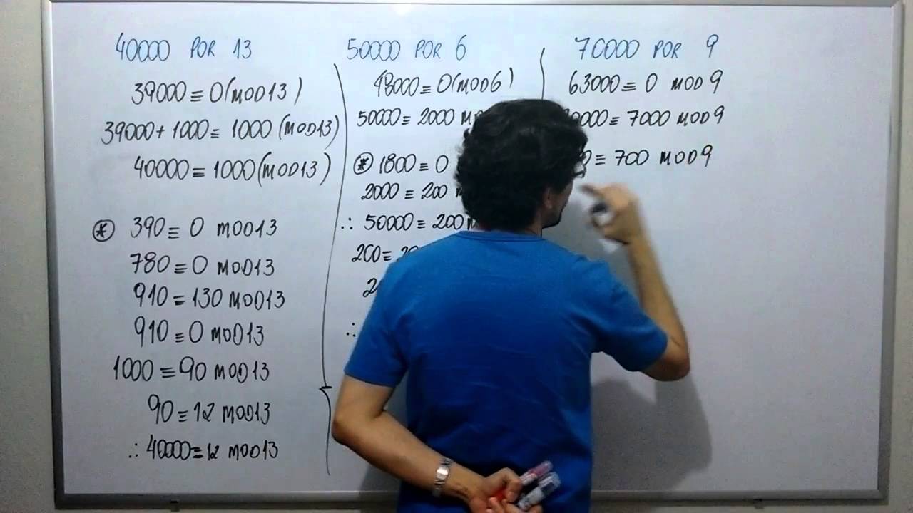 Aula 04 - Congruência modulo n: EXERCÍCIOS (parte 1) video editing software free