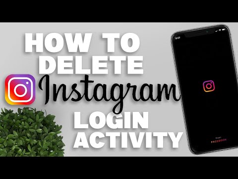 How delete Login Activity on Instagram 2021