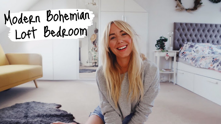 #AD | Modern Bohemian Loft Bedroom Tour | SJ STRUM