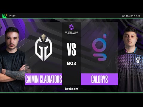 CCT Season 3 - SA #6 | Gaimin Gladiators vs Galorys | Playoffs | CS2
