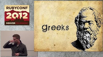 Ruby Conf 12 - Somone is Wrong by Joseph Wilk