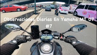 Observaciones Diarias En Yamaha MT 07 #7 FINAL🥺💔