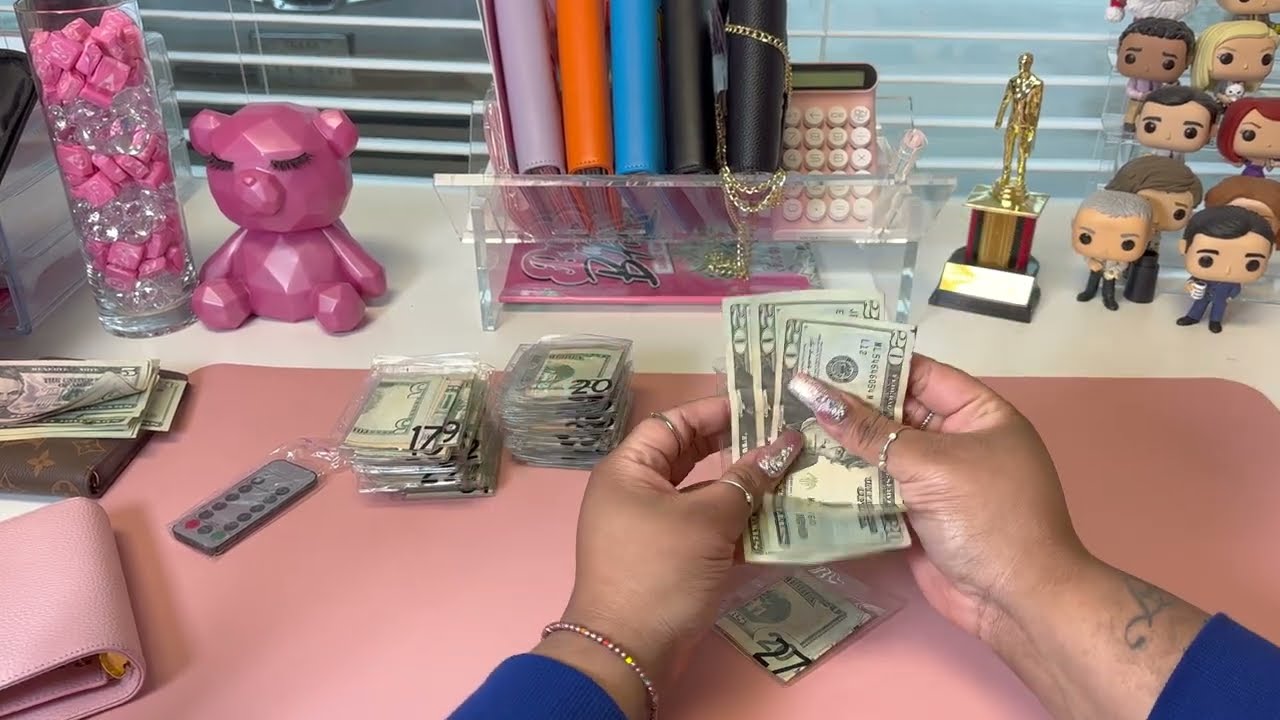 100 Envelope Challenge Unstuffing |  