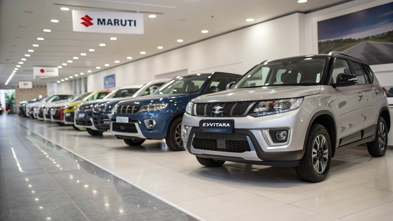 NewMaruti e-vitara(electric SUV) fanilly launch 