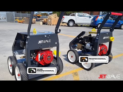 Jetwave what makes a professional high pressure cleaner