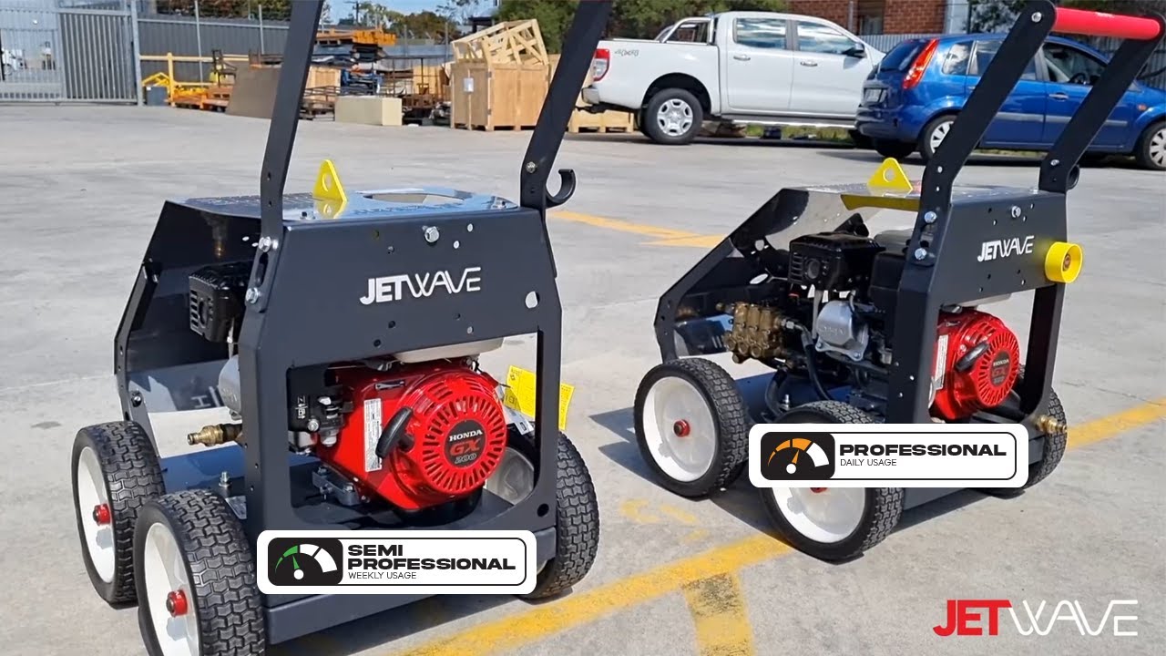Jetwave what makes a professional high pressure cleaner