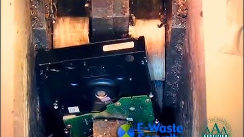 On-Site Hard Drive Destruction Service - Los Angeles, CA | E-Waste Security