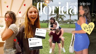 FLORIDA VLOG #3 🌴: cousin Q+A &amp; the end of my running journey...