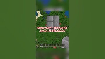 Minecraft Bridging Java Vs Bedrock 🥊