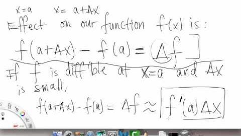 Linear Approximation | Overview pt 1 | Single Variable Calculus for Sci & Eng | Griti
