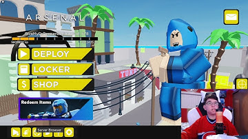 Roblox Arsenal "kenisoocool" Bruh Weapon Skin Code