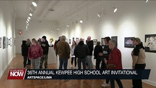 The 36th Annual Kewpee High School Art Invitational showcases student artwork