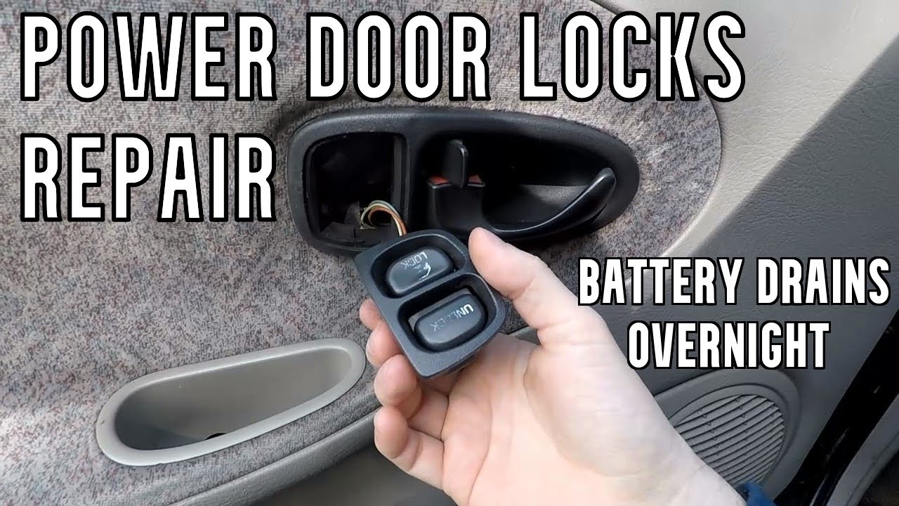Fixing Noisy Power Door Locks & Battery Drain On The 1997 Saturn SL2