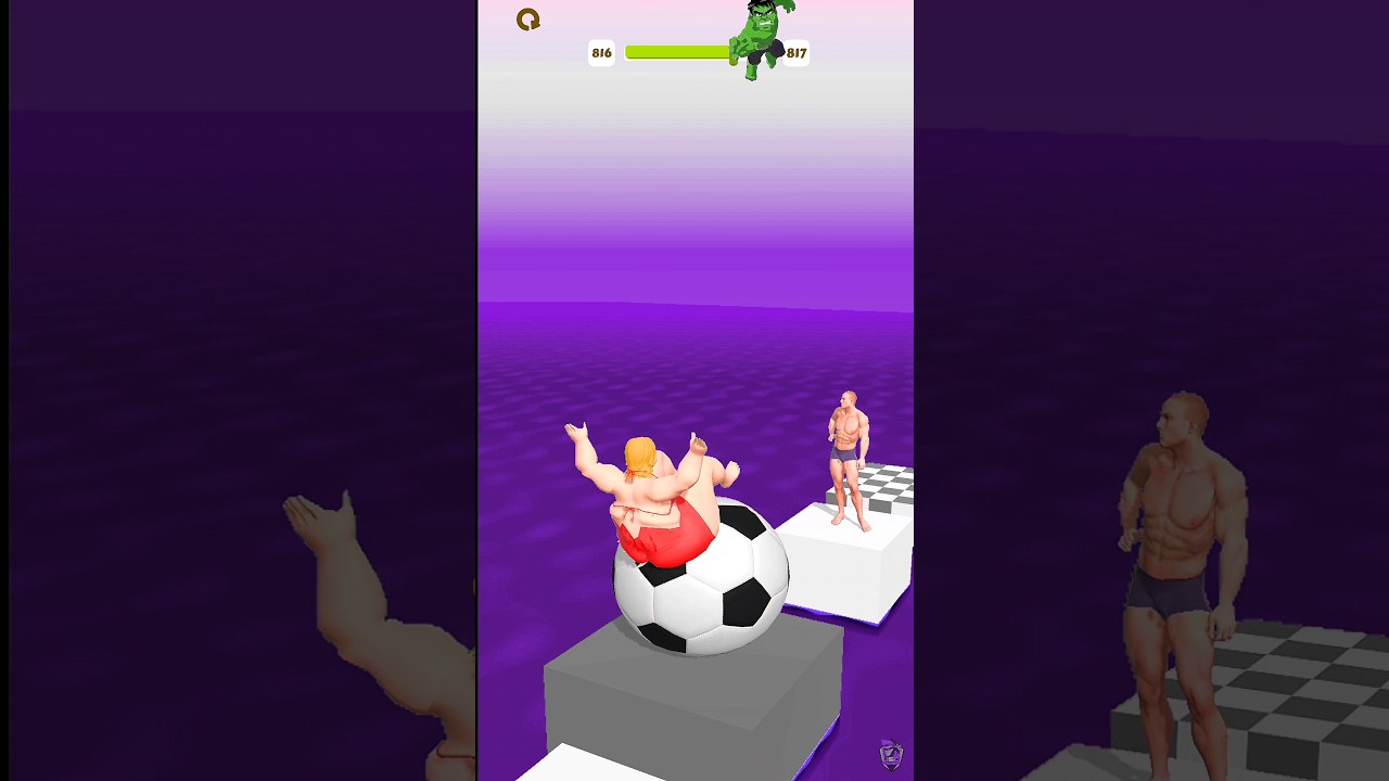 Squeezy Girl Fun Ball 🏀 Jumping Level-816 