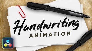 How to Create a Handwriting Text Animation in DaVinci Resolve