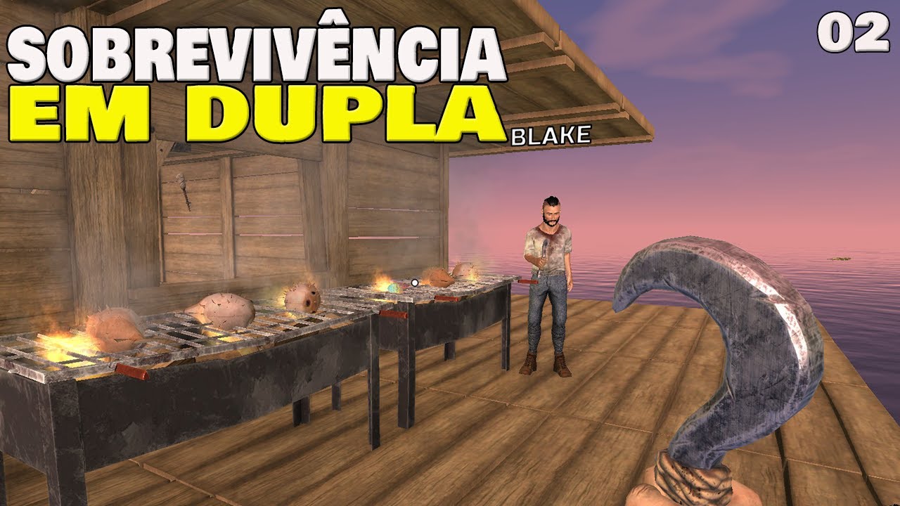 RAFT EM 4K - TERMINAMOS DE CONSTRUIR NOSSA CASA FLUTUANTE - SURVIVE ON ...