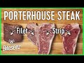 What is a Porterhouse Steak - T-Bone Steak, Filet Mignon & Strip Steak