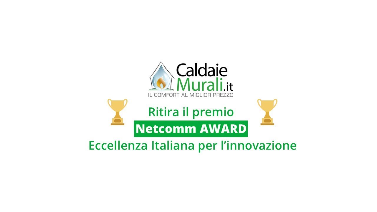 Premiazione Caldaiemurali.it al NETCOMM FORUM 2018