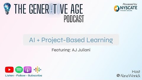 TGA04 @AJJuliani: AI + Project-Based Learning