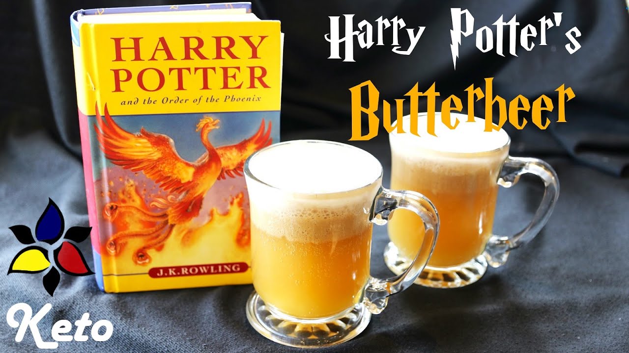 Harry Potter Butterbeer, How to make Keto Butterbeer, Universal