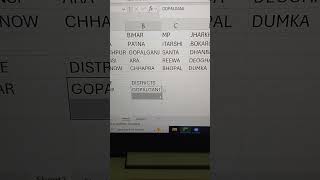 Create dependent drop down list#excel #exceltips #exceltutorial