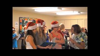 Caroling at the Manors 2015