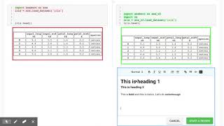 Famous Markdown Commenting in ReviewNB Profile