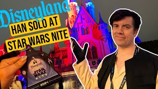 Kylo Ren & Han Solo at Star Wars Nite 2024 | Disneyland Galaxy's Edge Vlog
