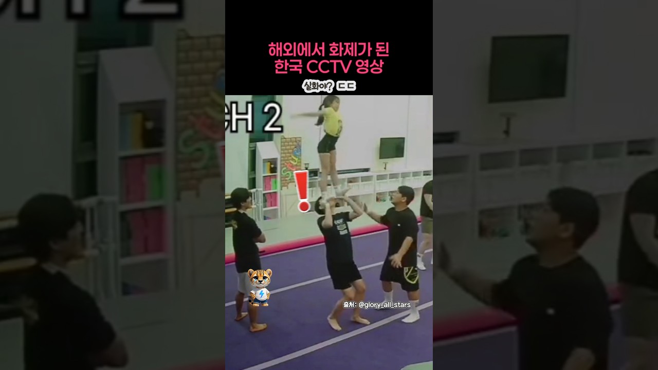 해외에서 화제가 된 한국 CCTV 영상