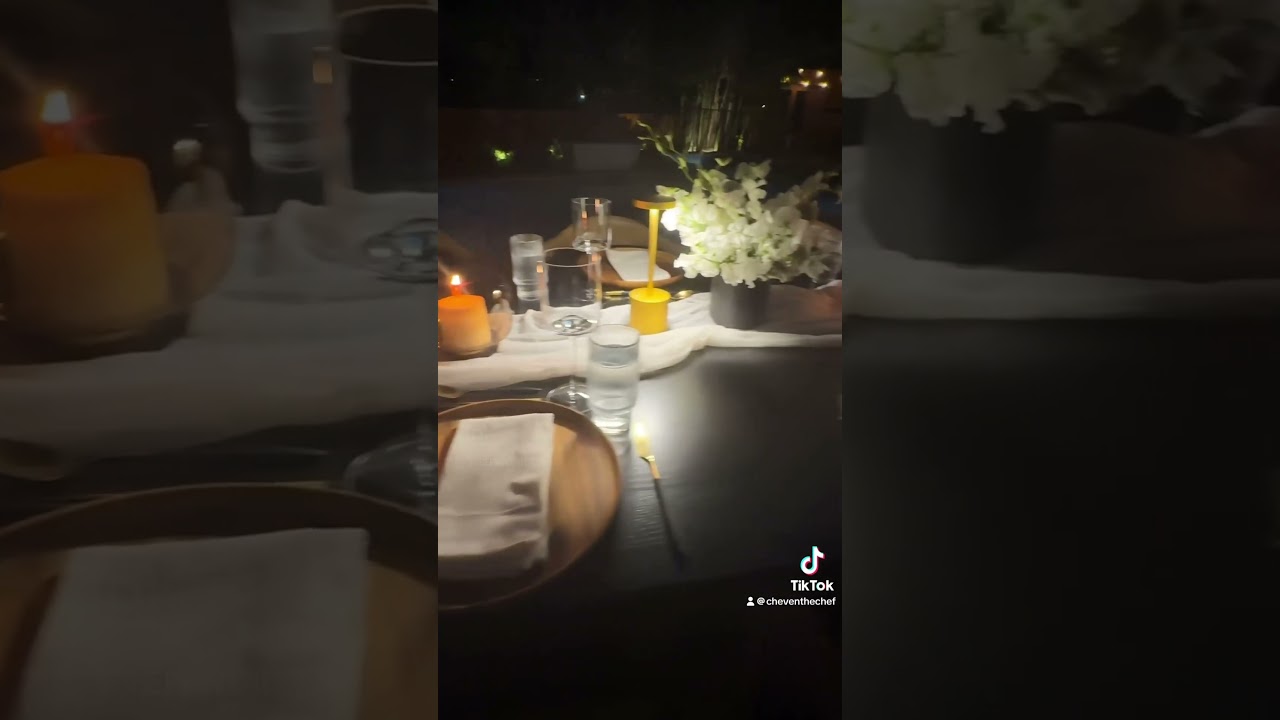 Precision, timing and plating. All the senses are met. 