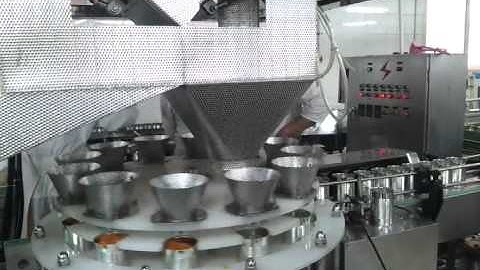 Automatic weighing packing machine for Canned peaches multihead Computer Combination Weigher