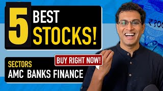 5 Amazing Stocks at GREAT buying levels after today's market fall!