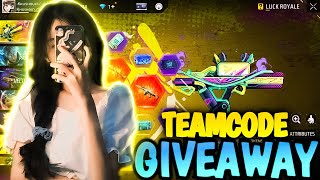 KHUSHBU FF IS LIVE 🔥TEAMCODE GIVEAWAY 💫 HARD GAMEPLAY 🔴✅#NONSTOPGAMING #2BGAMER#ajjubhai94#freefire