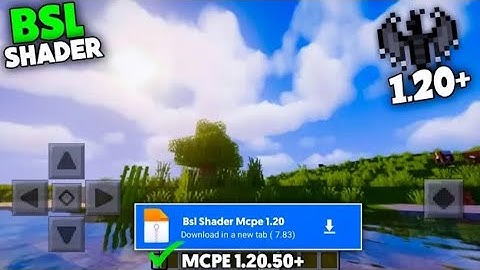 BSL Shader for Minecraft PE 1.20.50+ || Best Bsl shader for mcpe 1.20