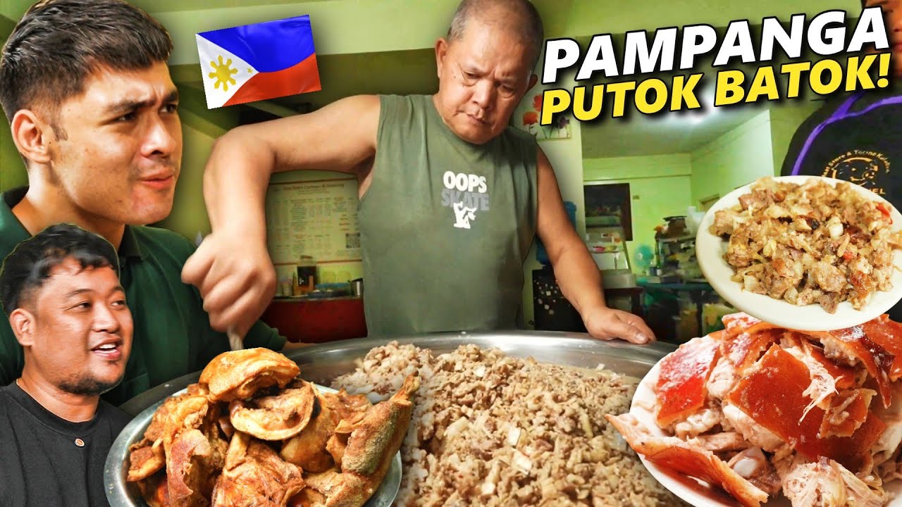 Pampanga PUTOK Batok Food Tour 🇵🇭 Sisig, Porkchop at Lechon All You Can!!