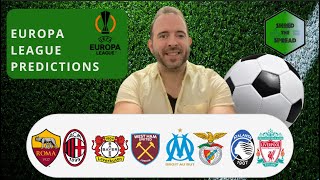 Europa League Predictions | Roma vs Milan | Atalanta vs Liverpool & More Europa League Picks