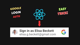 How To Integrate Google Login in React! [Easy] | Add Auth To Your React Project