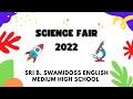 Swamidoss school science fair 2022