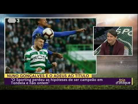 Nuno Gonçalves e a análise ao derby «SCP x FC Porto» | Trio D'Ataque | RTP