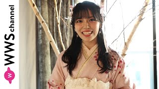 【あけおめ】STU48・岩田陽菜、可愛すぎるピンク振袖で2023年新年あけおめメッセージ！「私自身をもっと知ってもらえるように沢山成長していきたい」