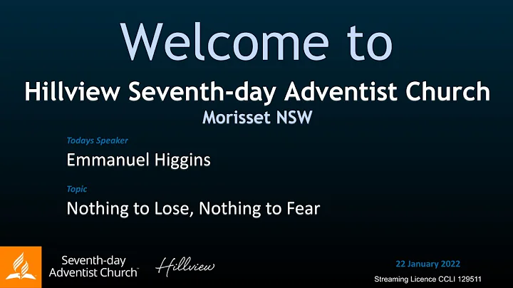 Emmanuel Higgins | Nothing to Lose, Nothing to Fear