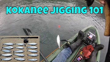 Kokanee Jigging 101 (How to Easily Catch Limits of Kokanee)