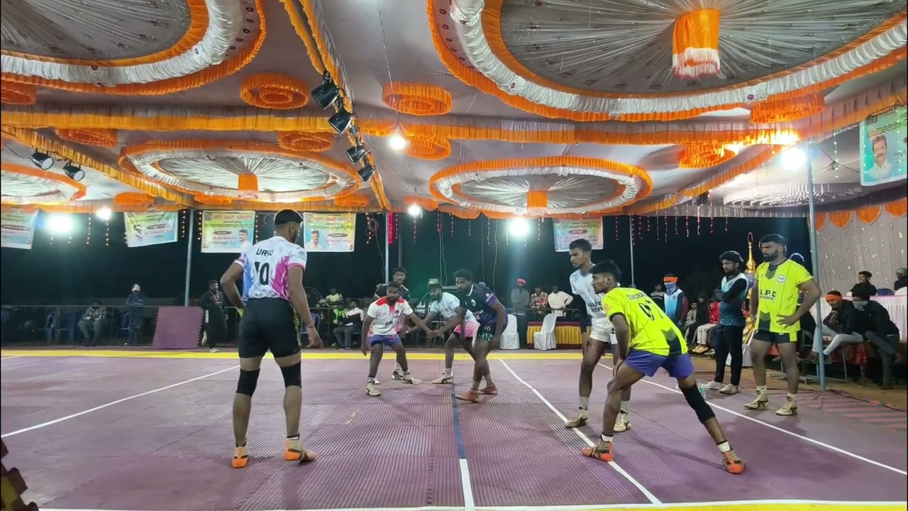 ಶಿಳ್ಳೆ ಬ್ರದರ್ಸ್ Vs ಚರಿತ್ರೆ ಬಾಯ್ಸ್ ಸಾಗರ💥 high voltage kabaddi match