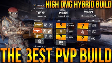 THE BEST PVP HYBRID IN DIVISION 1.8 | AMAZING DAMAGE | NO CLASSIFIED PIECES NEEDED
