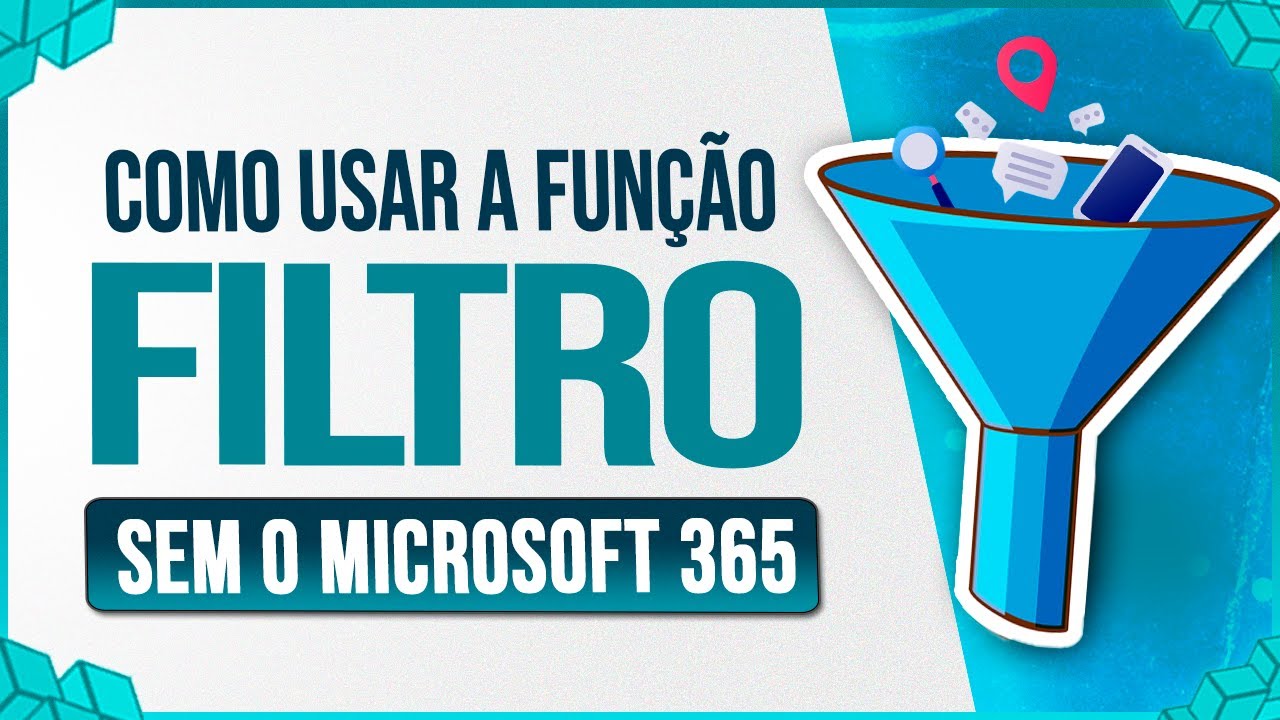 Função FILTRO sem Microsoft 365