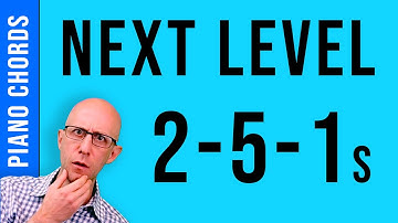 2-5-1 Chord Progression Upper Structure Triads on "My Funny Valentine" Jazz Piano Tutorial