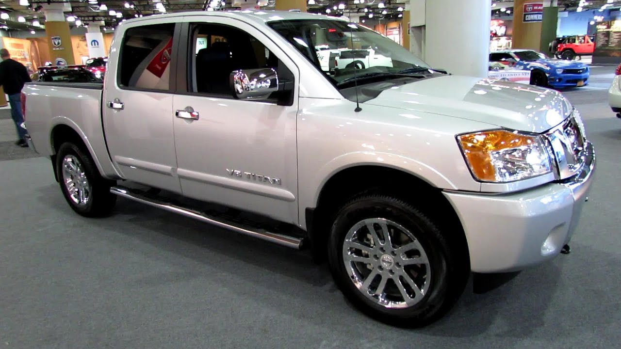 2013 Nissan Titan Sl Crew Cab Exterior And Interior Walkaround 2013 Ny Auto Show